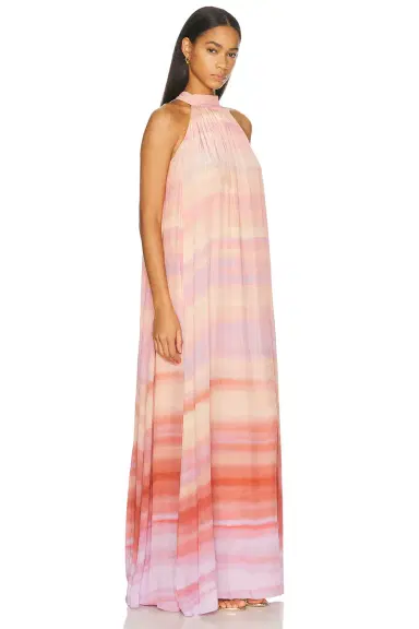 Hemant & Nandita Back Tie Maxi Dress | Thumbnail 2