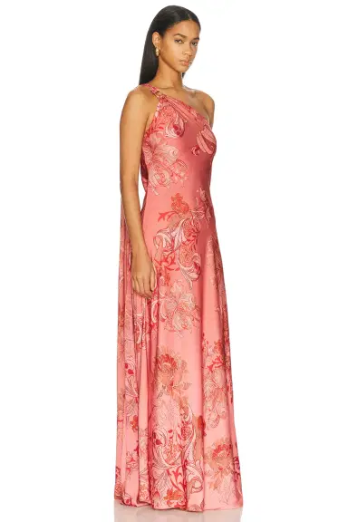 Hemant & Nandita One Shoulder Sash Dress | Thumbnail 2 Hemant & Nandita One Shoulder Sash Dress | Thumbnail 2