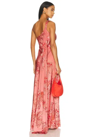 Hemant & Nandita One Shoulder Sash Dress | Thumbnail 5 Hemant & Nandita One Shoulder Sash Dress | Thumbnail 5