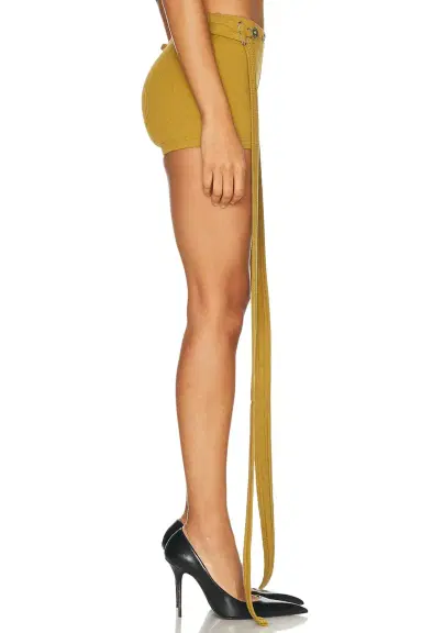 Jean Paul Gaultier Cotton Ribbed Short | Thumbnail 3