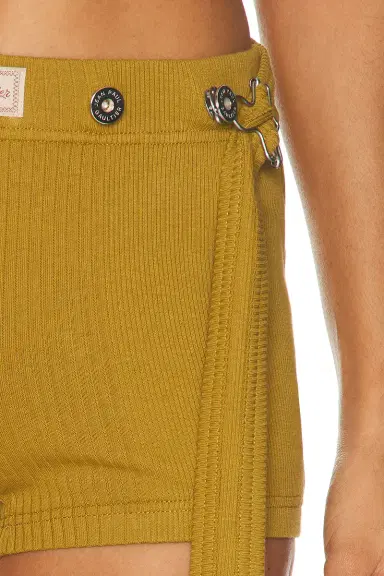 Jean Paul Gaultier Cotton Ribbed Short | Thumbnail 6