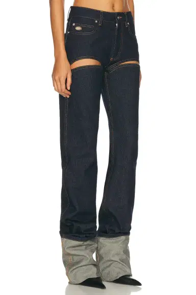 Jean Paul Gaultier Cut Out Wide Leg | Thumbnail 2 Jean Paul Gaultier Cut Out Wide Leg | Thumbnail 2