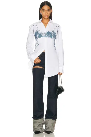 Jean Paul Gaultier Cut Out Wide Leg | Thumbnail 5 Jean Paul Gaultier Cut Out Wide Leg | Thumbnail 5
