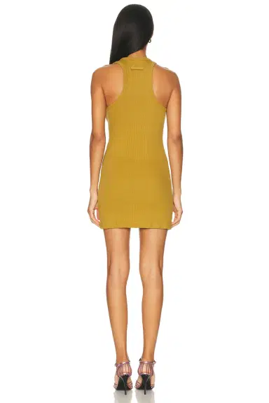 Jean Paul Gaultier Cotton Ribbed Short Dress | Thumbnail 3 Jean Paul Gaultier Cotton Ribbed Short Dress | Thumbnail 3