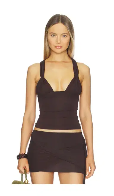 1XBLUE Twist Tank Top | Thumbnail 1 1XBLUE Twist Tank Top | Thumbnail 1