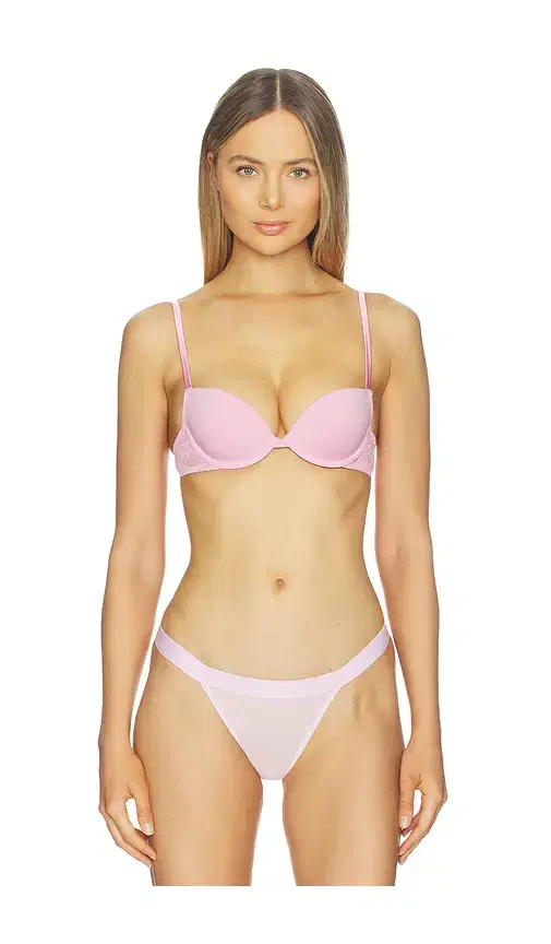 Le Stretch Lace Molded Demi Bra