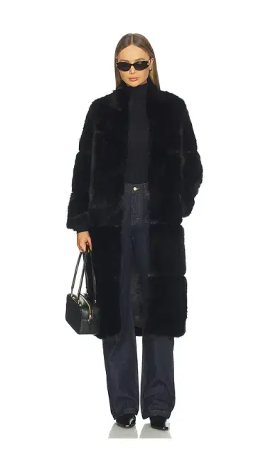 Apparis Sylke Sable Coat | Thumbnail 1 Apparis Sylke Sable Coat | Thumbnail 1