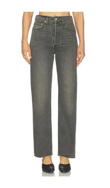 Levi's Ribcage Full Length Straight Leg Jeans | Thumbnail 1 Levi's Ribcage Full Length Straight Leg Jeans | Thumbnail 1