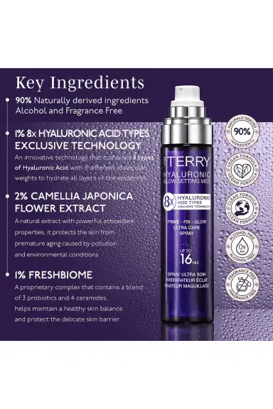 BY TERRY Hyaluronic Glow Setting Mist | Thumbnail 10