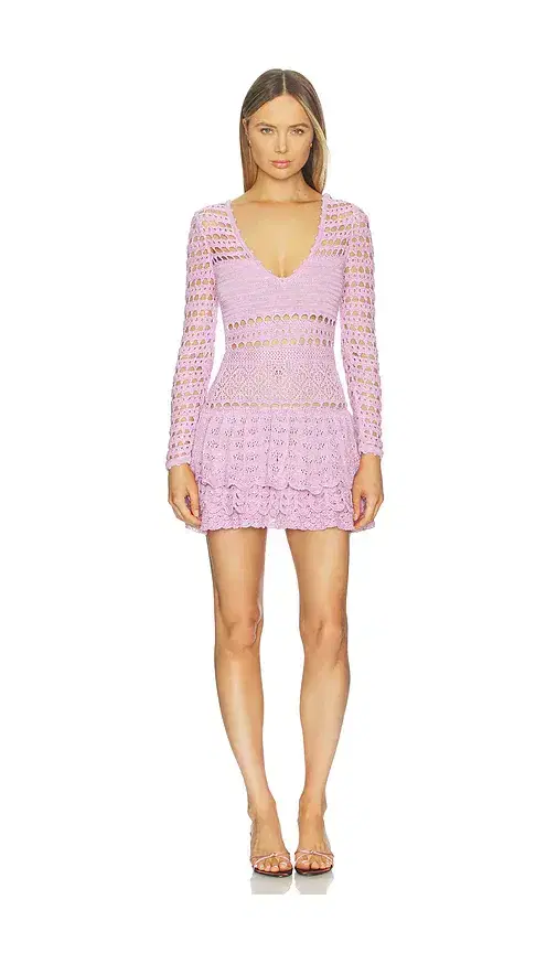 retrofete Lujayn Crochet Dress
