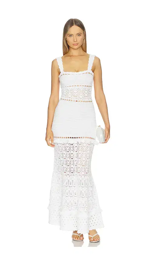 retrofete Winona Crochet Dress