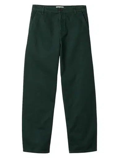 Miu Miu Women's Garment-Dyed Gabardine Jeans - Green | Thumbnail 1