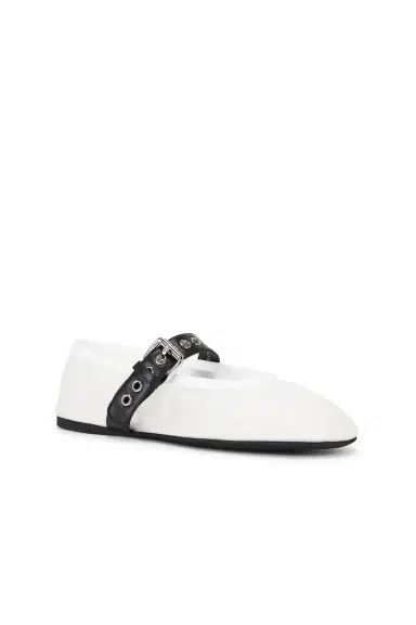 Miu Miu Ballerine Rete Flat | Thumbnail 2