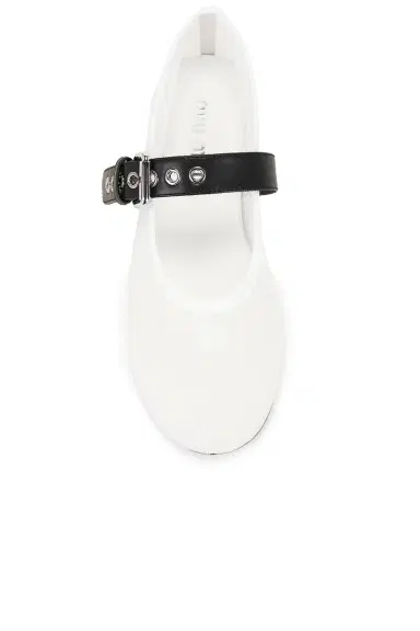 Miu Miu Ballerine Rete Flat | Thumbnail 4