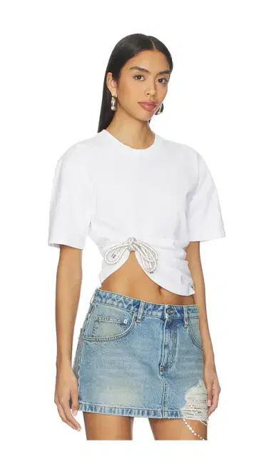 AREA Crystal Knot T-Shirt | Thumbnail 2 AREA Crystal Knot T-Shirt | Thumbnail 2