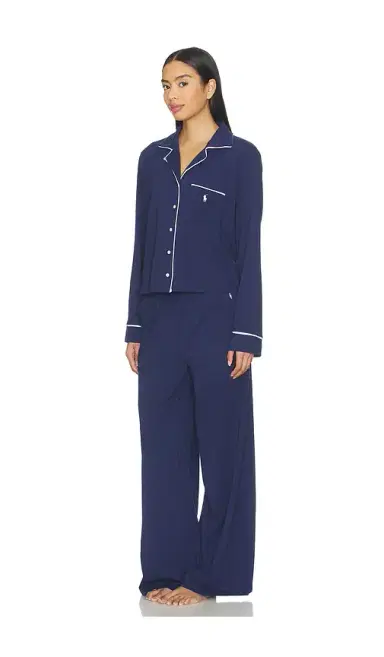 Polo Ralph Lauren Intimates Long Sleeve & Pant Pajama Set | Thumbnail 2 Polo Ralph Lauren Intimates Long Sleeve & Pant Pajama Set | Thumbnail 2