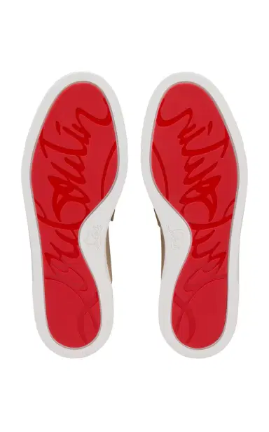 Christian Louboutin Chanme Donna Nubuck Loafer Mules | Thumbnail 6 Christian Louboutin Chanme Donna Nubuck Loafer Mules | Thumbnail 6