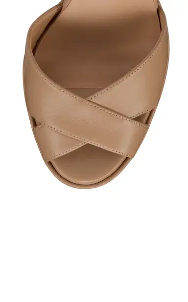 Christian Louboutin Cora 100mm Leather Sandals | Thumbnail 3