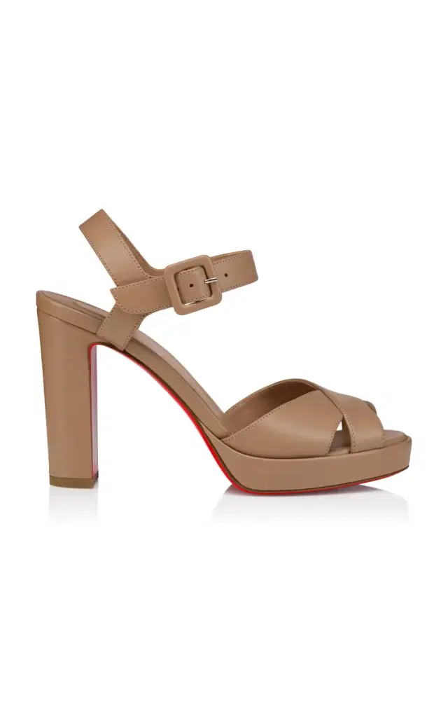 Christian Louboutin Cora 100mm Leather Sandals
