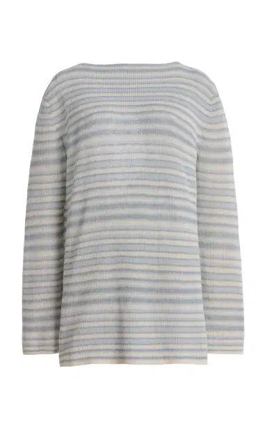 ELCE Exclusive Aura Striped Linen Mini Dress | Thumbnail 7