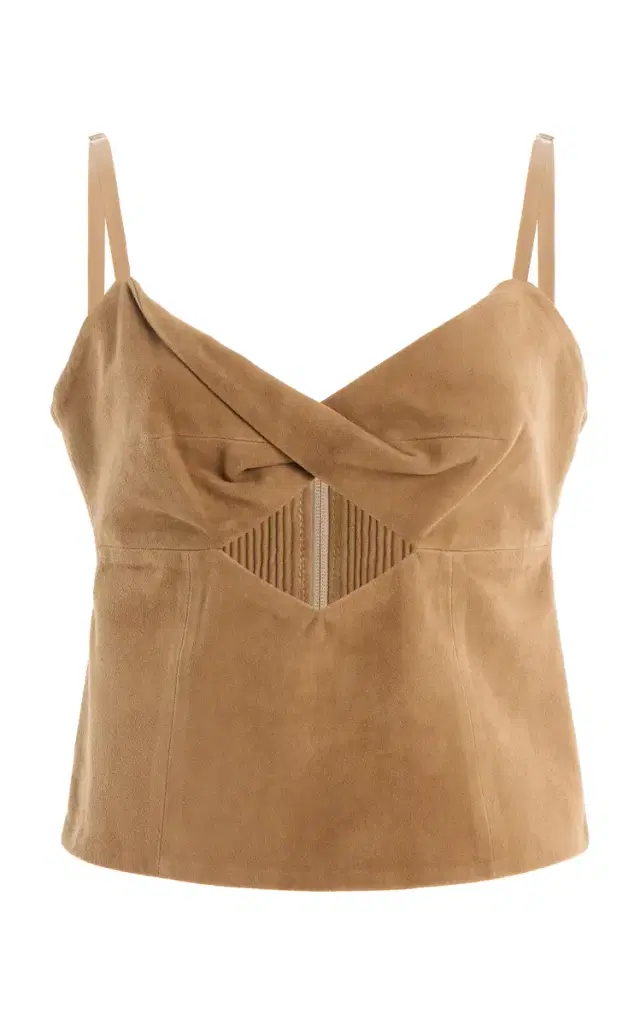 Curatoria Exclusive Monte Suede Top