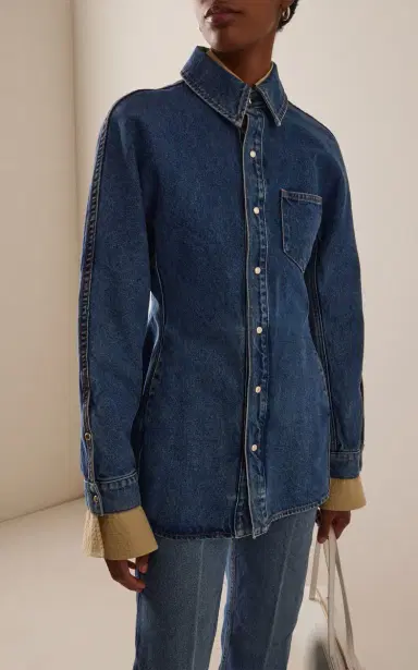 OSSOU Cinch Denim Shirt | Thumbnail 2 OSSOU Cinch Denim Shirt | Thumbnail 2