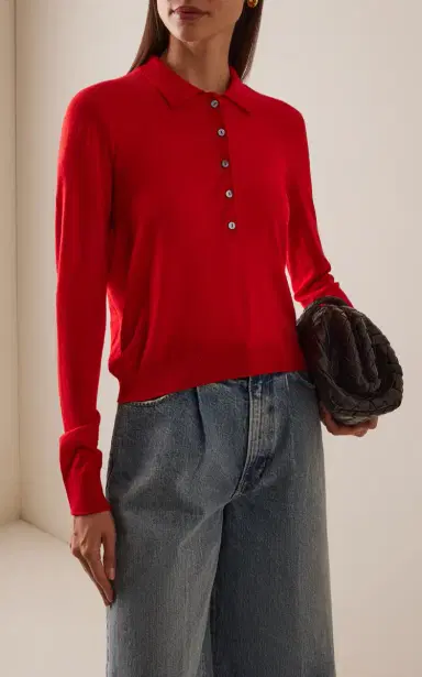 RÙADH The Dea Wool Polo Shirt | Thumbnail 2 RÙADH The Dea Wool Polo Shirt | Thumbnail 2