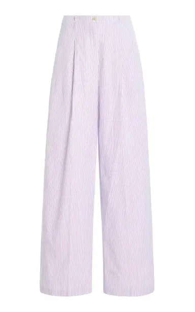 RÙADH The Dean Striped Cotton Pants | Thumbnail 1 RÙADH The Dean Striped Cotton Pants | Thumbnail 1