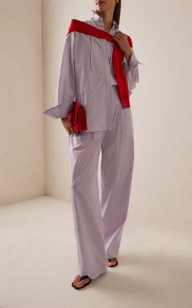 RÙADH The Dune Striped Cotton Shirt | Thumbnail 3 RÙADH The Dune Striped Cotton Shirt | Thumbnail 3