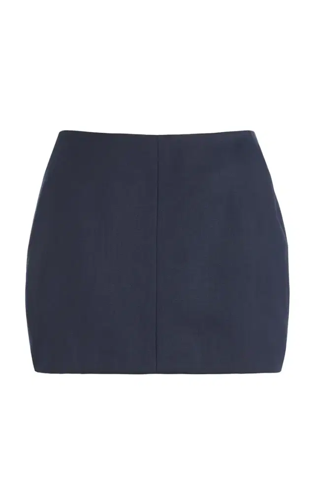 RÙADH The Oona Wool Mini Skirt