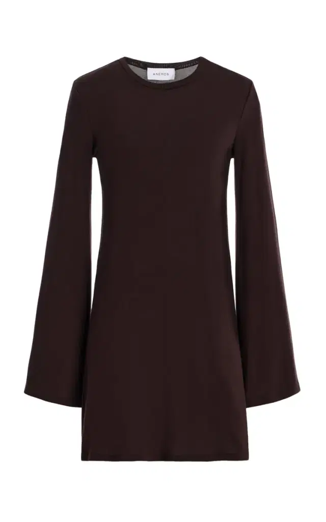 The Bell Sleeve Knit Mini Dress