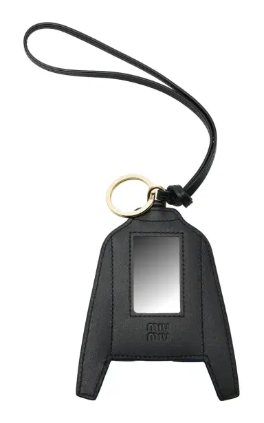 Miu Miu Leather Shirt Keychain | Thumbnail 2 Miu Miu Leather Shirt Keychain | Thumbnail 2