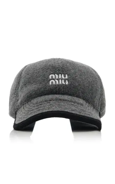 Miu Miu Fleece Baseball Cap | Thumbnail 5 Miu Miu Fleece Baseball Cap | Thumbnail 5