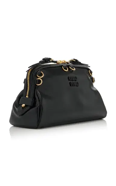 Miu Miu Caprice Leather Clutch | Thumbnail 5 Miu Miu Caprice Leather Clutch | Thumbnail 5