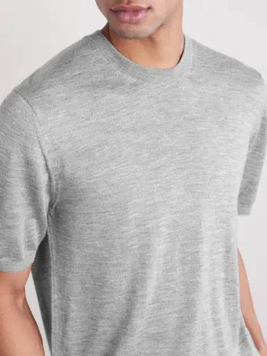 Slowear Cashmere and Silk-Blend T-Shirt - Men | Thumbnail 5