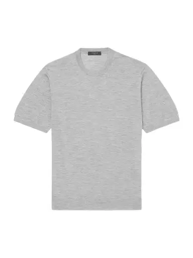 Slowear Cashmere and Silk-Blend T-Shirt - Men | Thumbnail 1