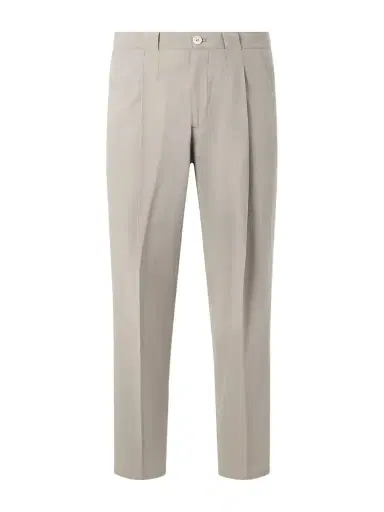Brunello Cucinelli Straight-Leg Pleated Cotton-Twill Trousers - Men | Thumbnail 1 Brunello Cucinelli Straight-Leg Pleated Cotton-Twill Trousers - Men | Thumbnail 1