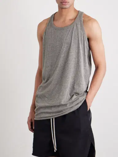 DRKSHDW by Rick Owens Cotton-Blend Jersey Tank - Men | Thumbnail 3