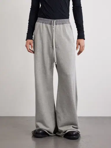 DRKSHDW by Rick Owens Geth Belas Wide-Leg Cotton-Blend Jersey Sweatpants - Men | Thumbnail 3 DRKSHDW by Rick Owens Geth Belas Wide-Leg Cotton-Blend Jersey Sweatpants - Men | Thumbnail 3