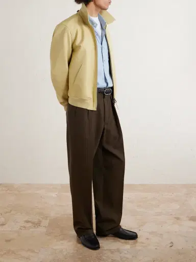 Tom Ford Leather Blouson Jacket - Men | Thumbnail 2