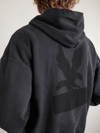 Cherry Los Angeles Sun Faded Thermal Cotton-Fleece Hoodie - Men | Thumbnail 6 Cherry Los Angeles Sun Faded Thermal Cotton-Fleece Hoodie - Men | Thumbnail 6