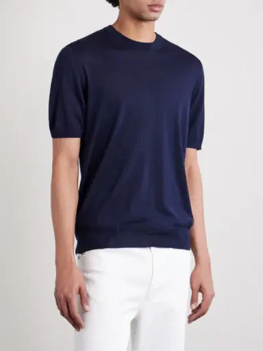 Slowear Cashmere and Silk-Blend T-Shirt - Men | Thumbnail 3 Slowear Cashmere and Silk-Blend T-Shirt - Men | Thumbnail 3