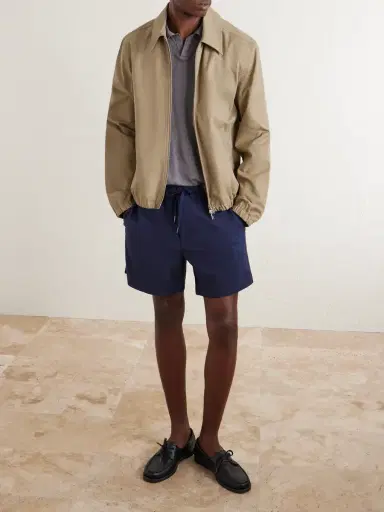 Polo Ralph Lauren Cotton-Blend Seersucker Drawstring Shorts - Men | Thumbnail 2