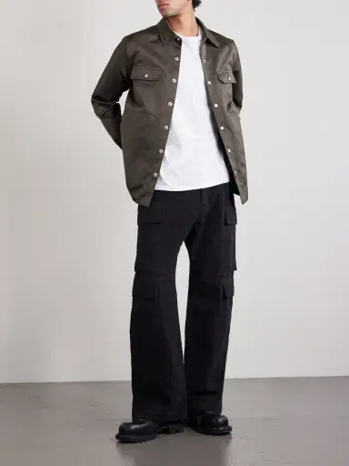 Rick Owens Cotton-Jersey T-Shirt - Men | Thumbnail 2 Rick Owens Cotton-Jersey T-Shirt - Men | Thumbnail 2