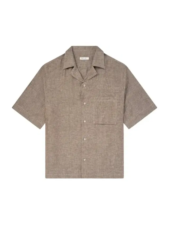 Loro Piana Federico Camp-Collar Linen Shirt - Men