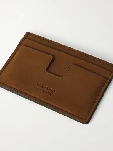 Tom Ford Nubuck Cardholder - Men | Thumbnail 3 Tom Ford Nubuck Cardholder - Men | Thumbnail 3