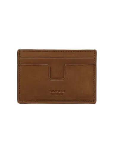 Tom Ford Nubuck Cardholder - Men | Thumbnail 1 Tom Ford Nubuck Cardholder - Men | Thumbnail 1