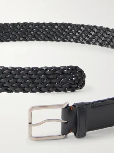 Loro Piana 3cm Braided Leather and Cord Belt - Men | Thumbnail 2 Loro Piana 3cm Braided Leather and Cord Belt - Men | Thumbnail 2