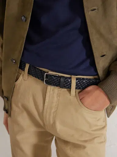 Loro Piana 3cm Braided Leather and Cord Belt - Men | Thumbnail 3 Loro Piana 3cm Braided Leather and Cord Belt - Men | Thumbnail 3