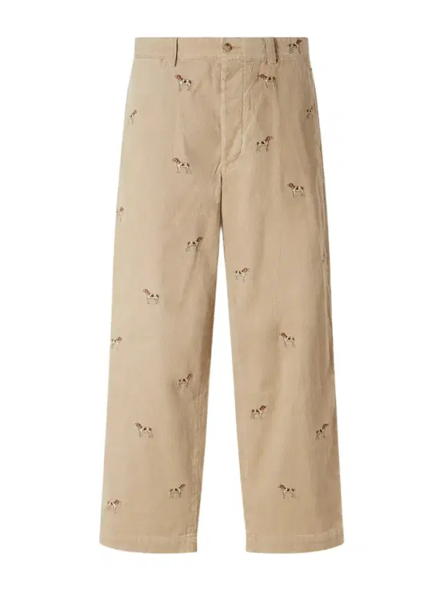 Polo Ralph Lauren Straight-Leg Embroidered Cotton-Corduroy Trousers - Men